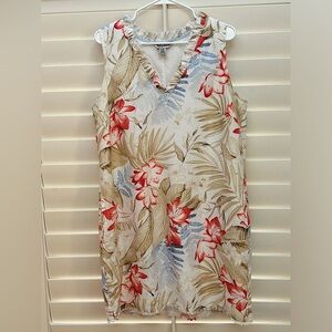 Tommy Bahama Shift Dress, Large, Floral